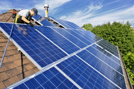 Panales solares en Zaragoza